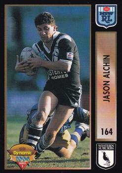 1994 Dynamic Rugby League Series 1 #164 Jason Alchin Front